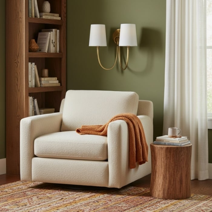 Kinkiet Roven Double Wall – oświetlenie w stylu klasycznym do sypialni T657