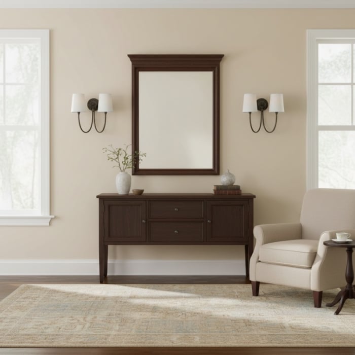 Kinkiet Roven Double Wall – oświetlenie w stylu klasycznym do sypialni T657