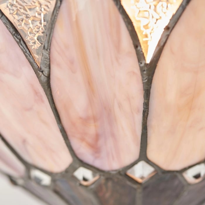 Kinkiet ścienny TF Brooklyn Bevelled Glass – stylowy kinkiet w stylu art déco do przedpokoju T639