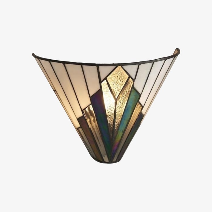 TF Astoria Fan-Shaped Art Deco Wall Sconce – Vintage Accent Lighting T635
