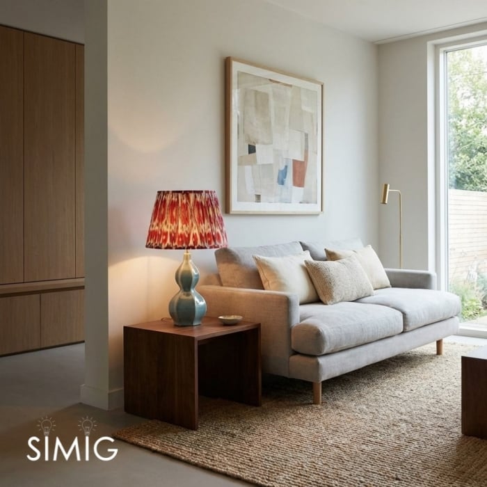 Thalune Seaweed Ceramic Lamp - Sculptural Design for Coastal Decor T593