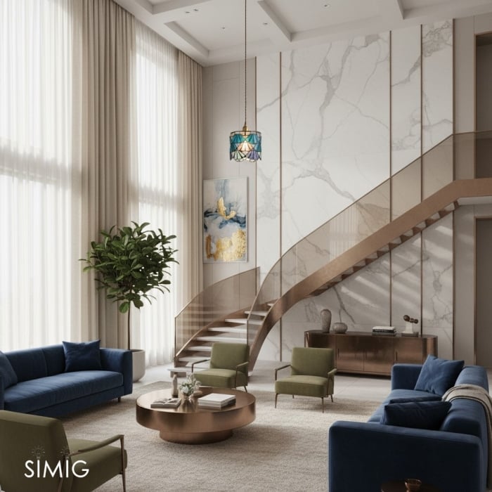 Vintagia Tiffany Artistic Stained Glass Pendant – Classic Pendant for Kitchen T514