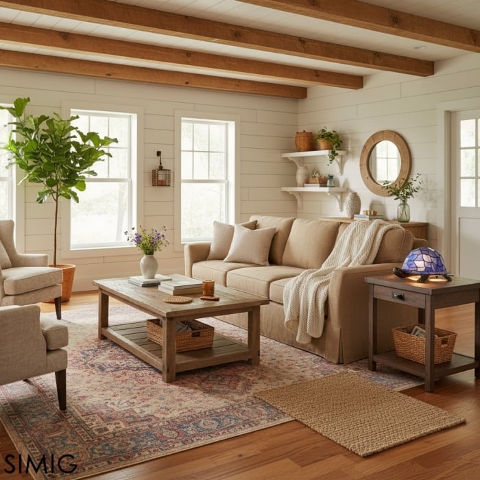 TiffStar Tortoise Stained Glass Lamp - Tiffany Style Table Light for Bedroom T642