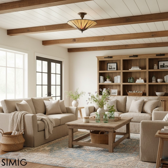 Lampa sufitowa TF Dark Star Geometry Star w stylu Tiffany do przedpokoju T637