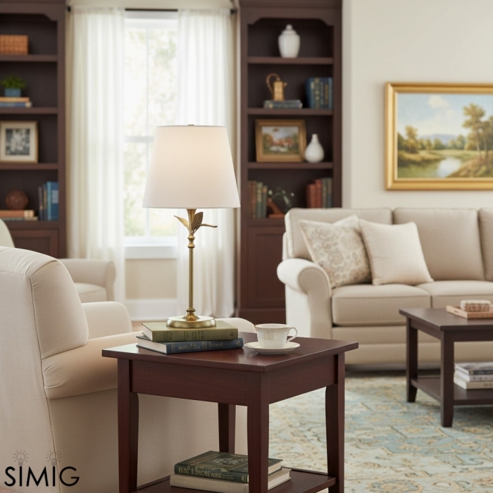 Roven Schmiedeeisenlampe – Antikmessing-Finish für elegante Interieurs T666