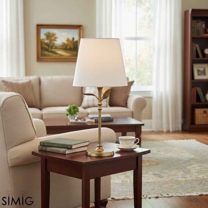 Roven Schmiedeeisenlampe – Antikmessing-Finish für elegante Interieurs T666