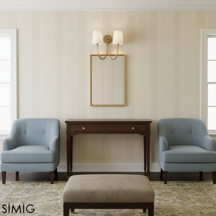 Kinkiet Roven Double Wall – oświetlenie w stylu klasycznym do sypialni T657