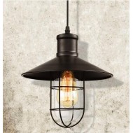 Lampa wisząca w klatce REX