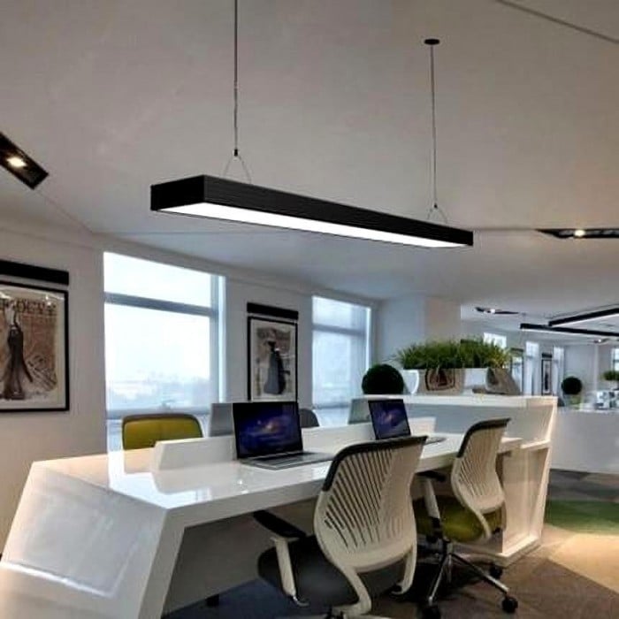 Lámpara colgante de caja rectangular KOERT