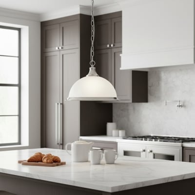 Lampa wisząca TF Vintora z żebrowanym szkłem – elegancka metalowa listwa do kuchni, jadalni i korytarzy T1022