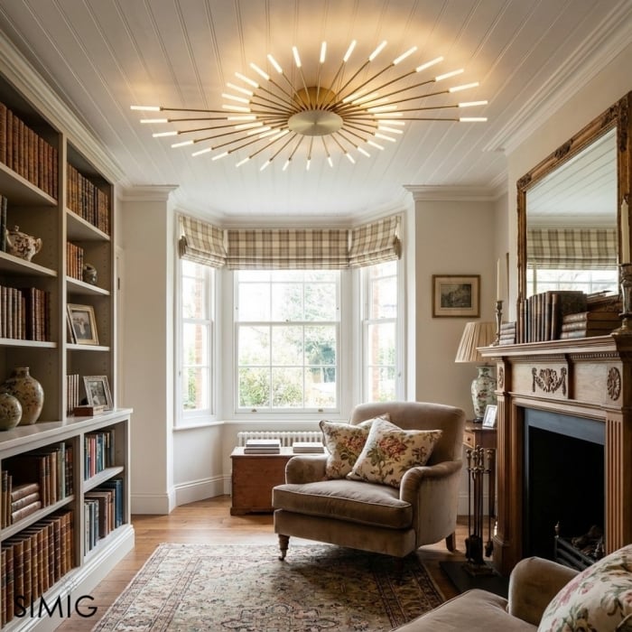 Sputnik Led Fireworks zapuštěné stropní svítidlo S40