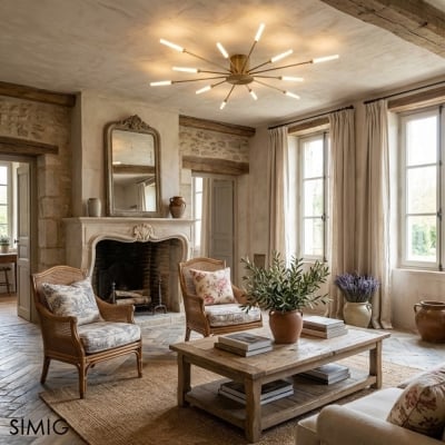 Sputnik Led Fireworks Unterputz Deckenleuchte S40