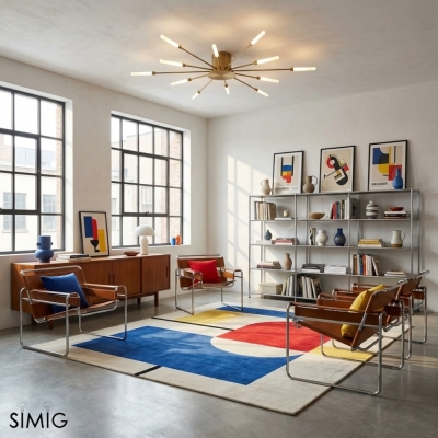 Sputnik Led Fireworks Unterputz Deckenleuchte S40