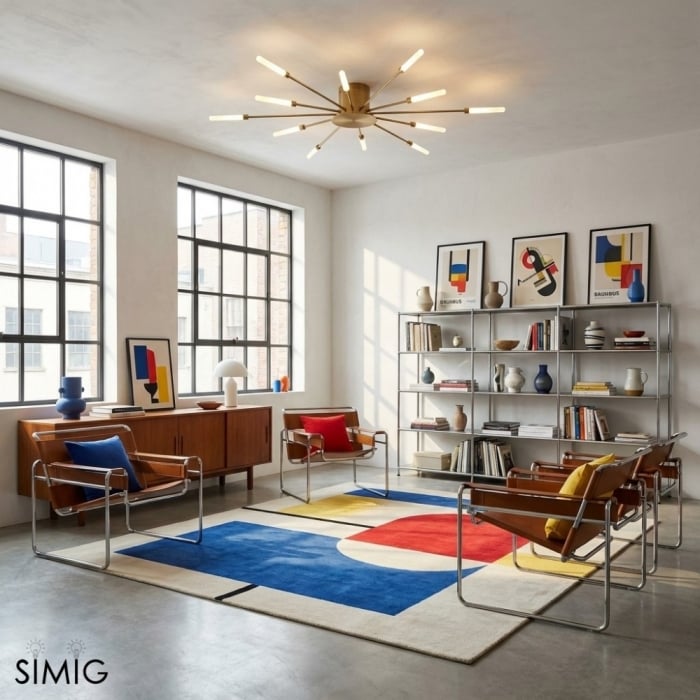 Sputnik Led Fireworks zapuštěné stropní svítidlo S40