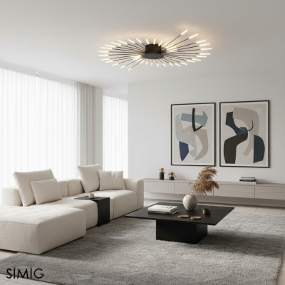 Sputnik Led Fireworks Unterputz Deckenleuchte S40