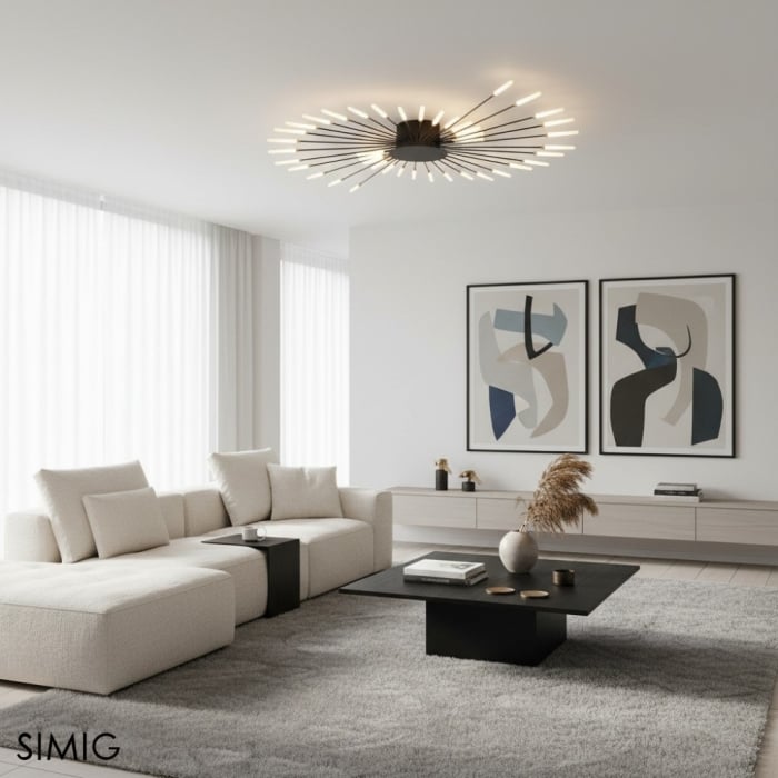 Sputnik Led Fireworks zapuštěné stropní svítidlo S40