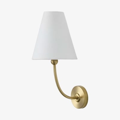 Kinkiet Roven z akumulatorem – nowoczesny, bezprzewodowy klosz materiałowy do sypialni T754