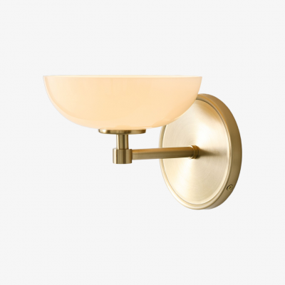 Kinkiet Vega Glass – minimalistyczny, mały element, nowoczesny metalowy akcent do przedpokoju lub toaletki T778