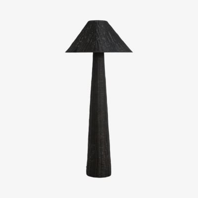Wickara Woven Floor Lamp - Sculptural rattan design with natural rattan style, suitable for living room & bedroom T679