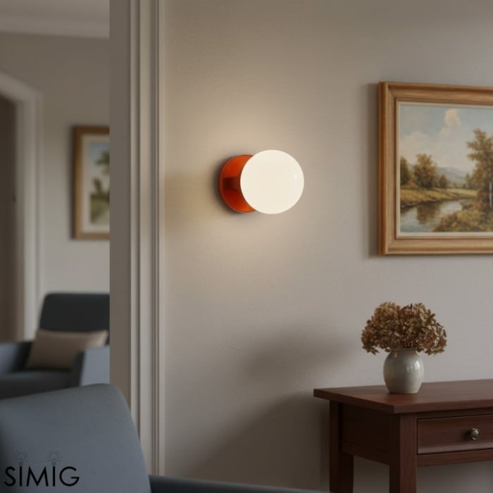 Nebulon Contemporary Ceramic Wall Light — Decorative Indoor Lighting S343