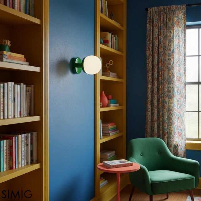 Nebulon Contemporary Ceramic Wall Light — Decorative Indoor Lighting S343