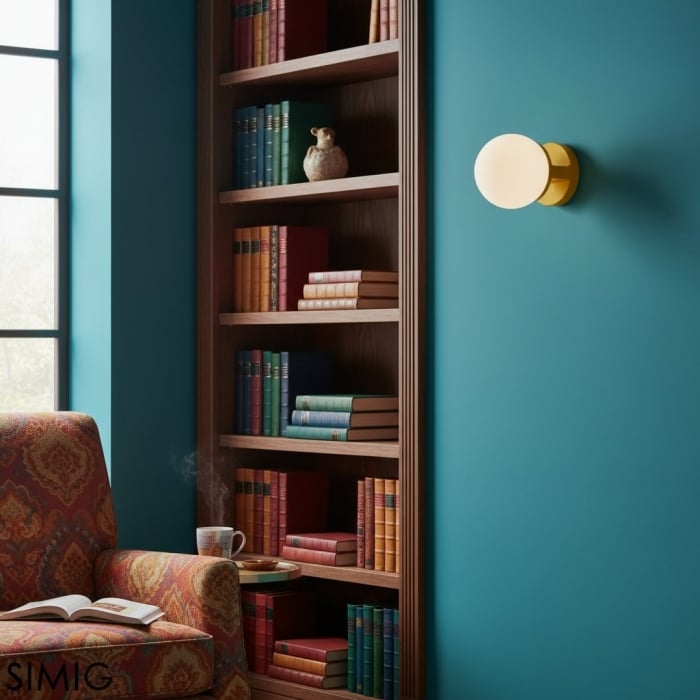 Nebulon Contemporary Ceramic Wall Light — Decorative Indoor Lighting S343