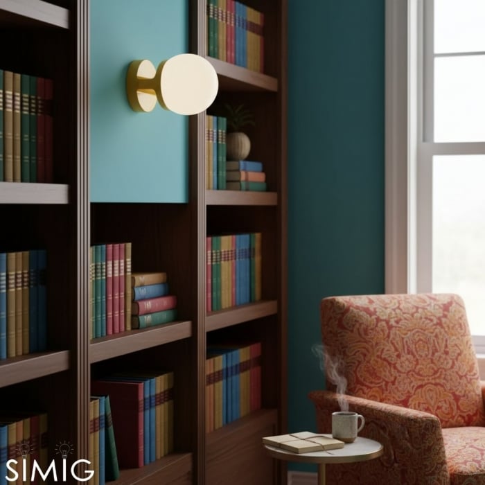 Nebulon Contemporary Ceramic Wall Light — Decorative Indoor Lighting S343