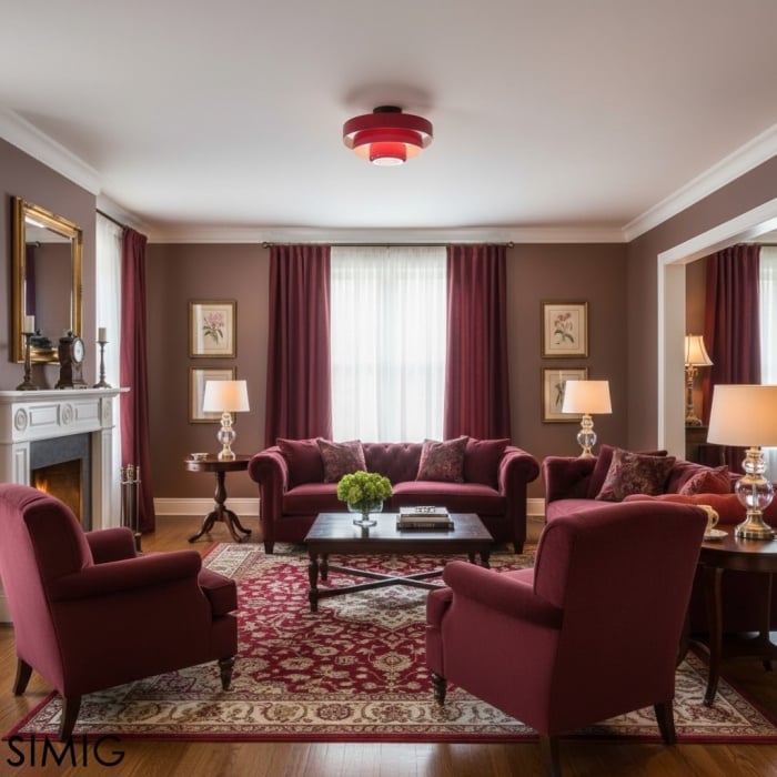 Veleora Triple Layer Disc Ceiling Light - Bauhaus Colorful Design S361