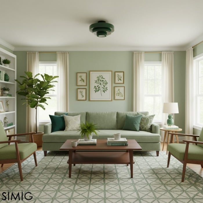 Veleora Triple Layer Disc Ceiling Light - Bauhaus Colorful Design S361