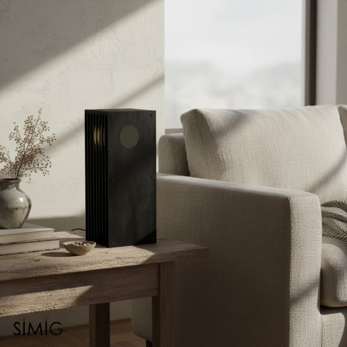 Geometric Layering Cuboid Lamp – Modern Acrylic Sunset Ambient Table Lamp S372