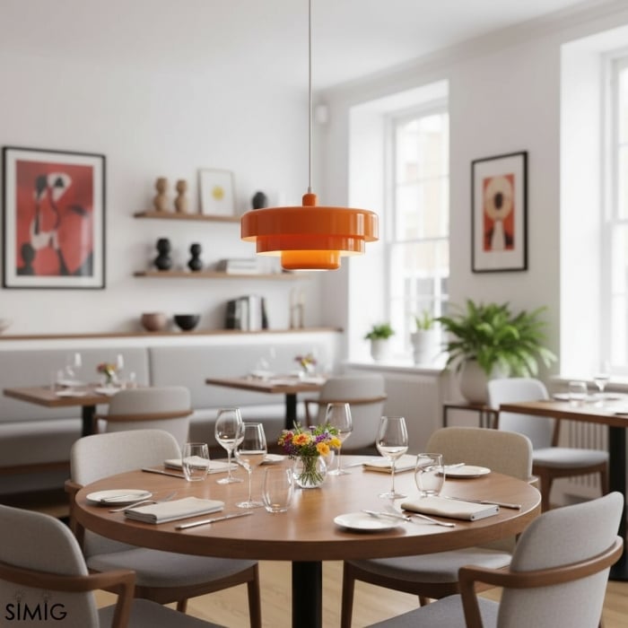 Triple Layer Disc Macaron Cake Závěsná lampa S103