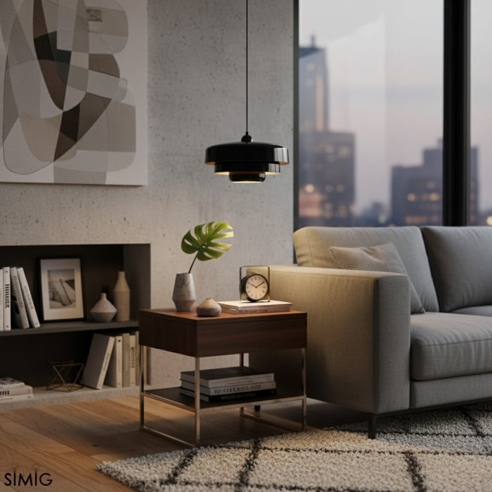 Triple Layer Disc Macaron Cake Závěsná lampa S103