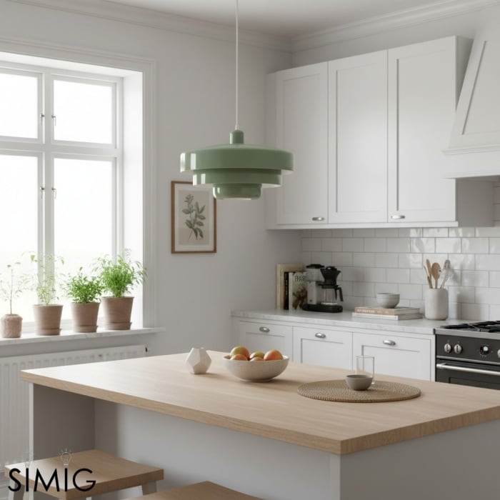 Triple Layer Disc Macaron Cake Závěsná lampa S103