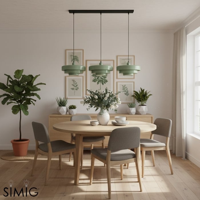 Triple Layer Disc Macaron Cake Závěsná lampa S103