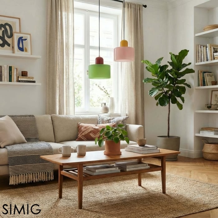 Nordic Morandi Zylinderglas Pendelleuchte S66