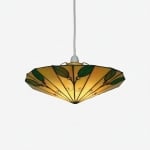Kelsar Hand-Cut Glass Wall Light - Art Deco Accent for Hallways T645