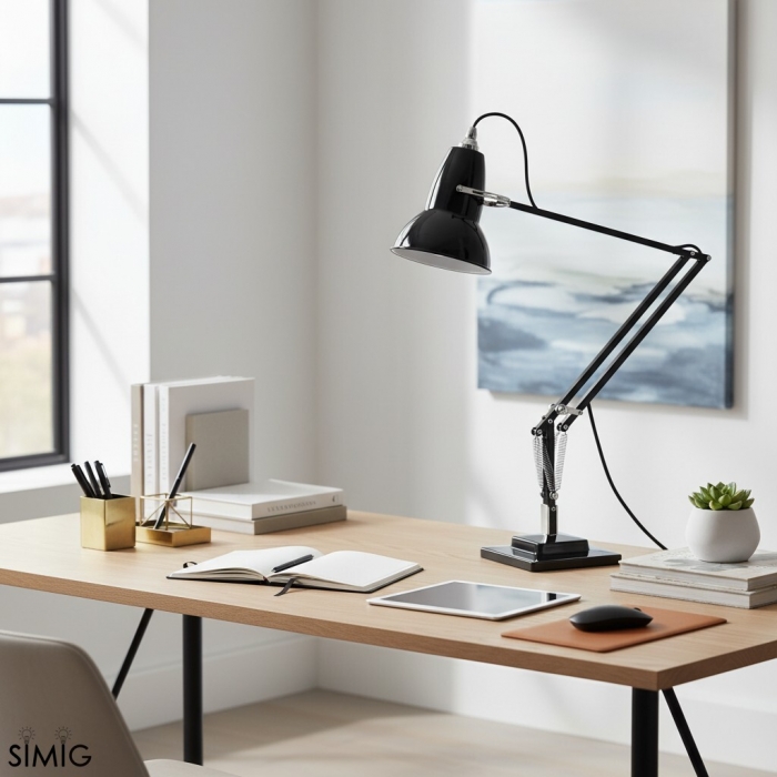 Modryx Adjustable Desk Lamp - Vintage Industrial Metal for Office T555