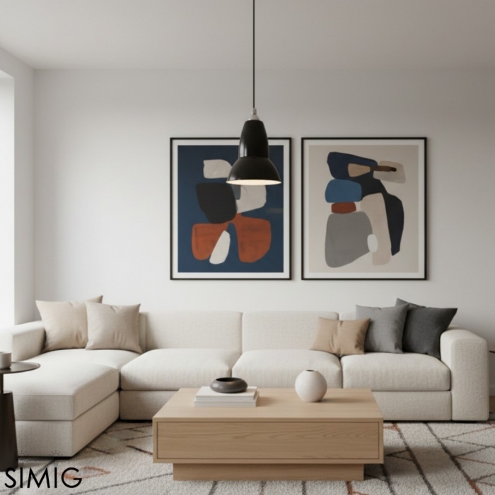 Modryx Simple Metal Hanging Lamp - Timeless Light for Home T548