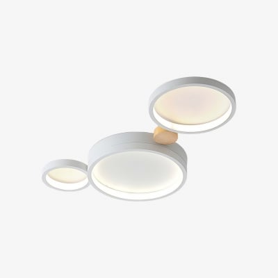 Modern LED-taklampa - Flergrenig design i nordisk stil för vardagsrum S381