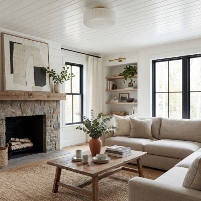 루노립 모던 오팔린 유리 천장 조명 - 질감이 있는 골지형 금속 소재의 거실용 조명 T1075