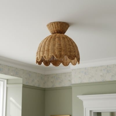 라탈리아 천장 조명 - 주방 아일랜드용 자연풍 꽃 조형 디자인 T1093