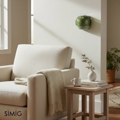 Applique murale en verre stratifié pour un éclairage ambiant chaleureux S236