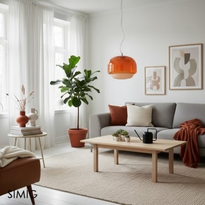 Lampa wisząca ze szkła Clinco inspirowana stylem retro – stylowe oświetlenie do przytulnych wnętrz S251