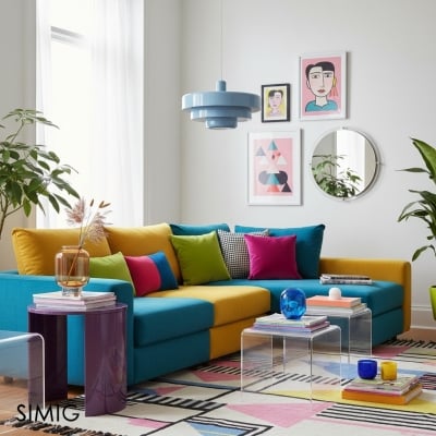 Drielaagse Schijf Macaron Cake Hanglamp S103