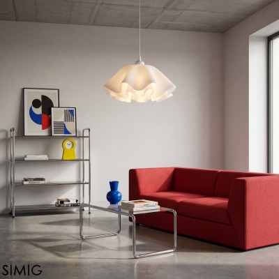 Minimalist Flower Pendant Light Modern Design - Bedroom Lighting S395