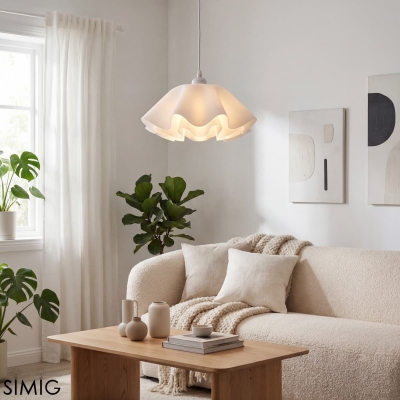 Minimalist Flower Pendant Light Modern Design - Bedroom Lighting S395