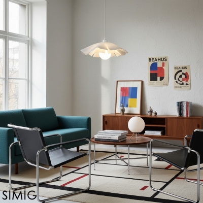 Scandinavian Petal Inspired Shade - Pendant Light for Cafe S396