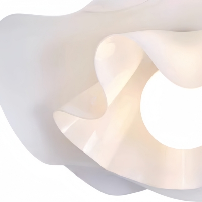 Layered Petal Ceiling Light - Modern Acrylic and Iron for Bedroom S401