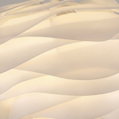 Rose Petal Sculptural Nordic Pendant Lamp - Lamp for Bedroom Glow S397