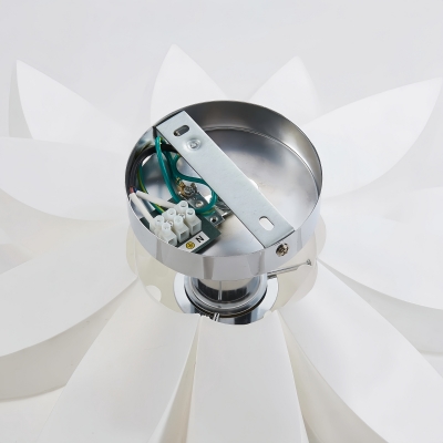 Sculptural Petal Ceiling Light – Modern Lamp for Living Room S406